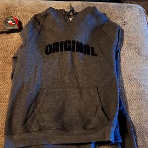Original penguin xxl gray hoodie